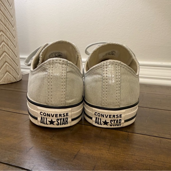 Converse Chuck Taylor All Star Low Top Metallic Shimmer Sneakers size 9 - Picture 10 of 10